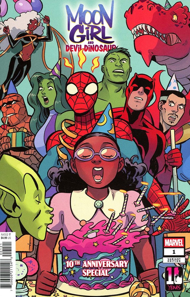 Moon Girl & Devil Dinosaur 10Th Anniversary Special #1B