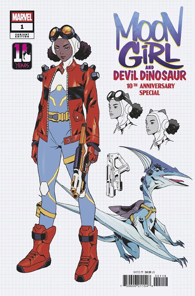 Moon Girl & Devil Dinosaur 10Th Anniversary Special #1-RI