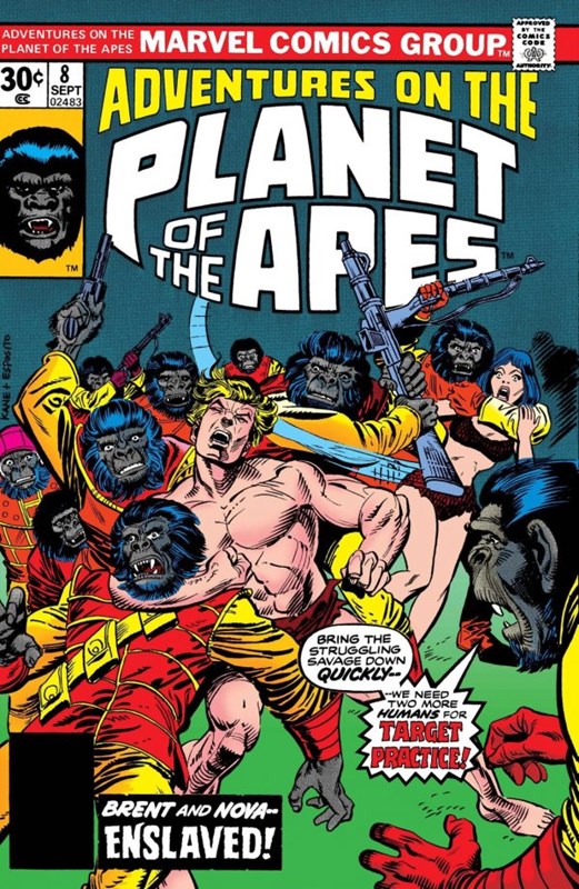Planet Of The Apes Adventures The Original Marvel Years Omnibus #1B