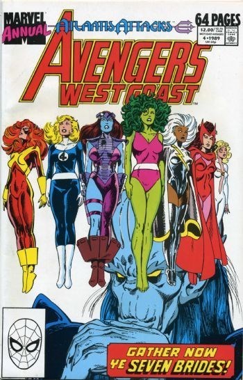 AVENGERS WEST COAST ANNUAL #4