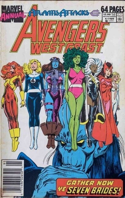 AVENGERS WEST COAST ANNUAL #4B