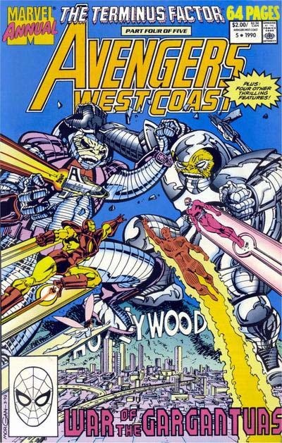 AVENGERS WEST COAST ANNUAL #5