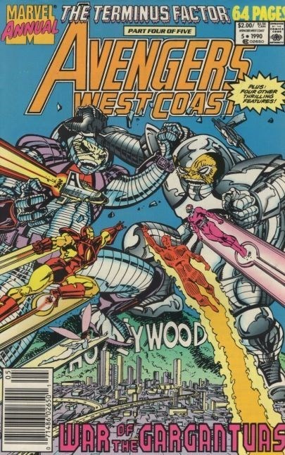 AVENGERS WEST COAST ANNUAL #5B