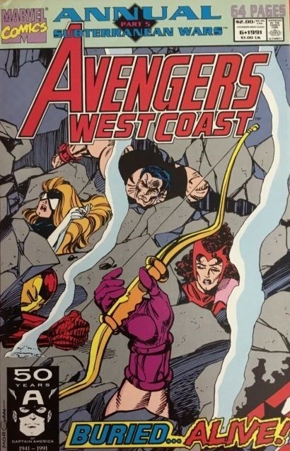 AVENGERS WEST COAST ANNUAL #6