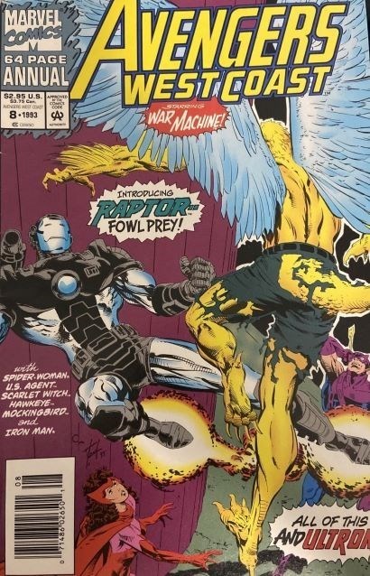 AVENGERS WEST COAST ANNUAL #8B