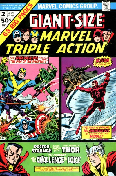 GIANT-SIZE MARVEL TRIPLE ACTION #2