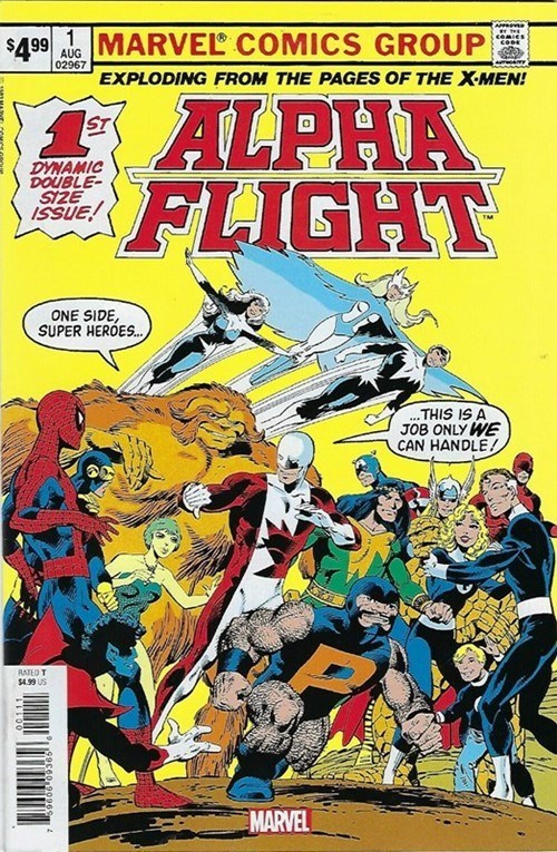 ALPHA FLIGHT: FACSIMILE EDITION #1