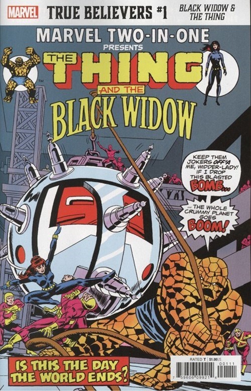 TRUE BELIEVERS: BLACK WIDOW & THE THING #1
