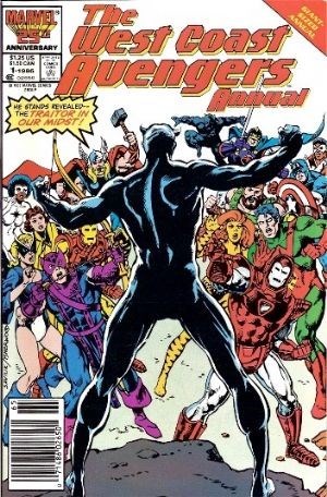 THE WEST COAST AVENGERS ANNUAL #1B