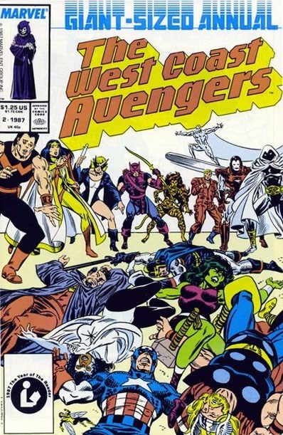 THE WEST COAST AVENGERS ANNUAL #2C