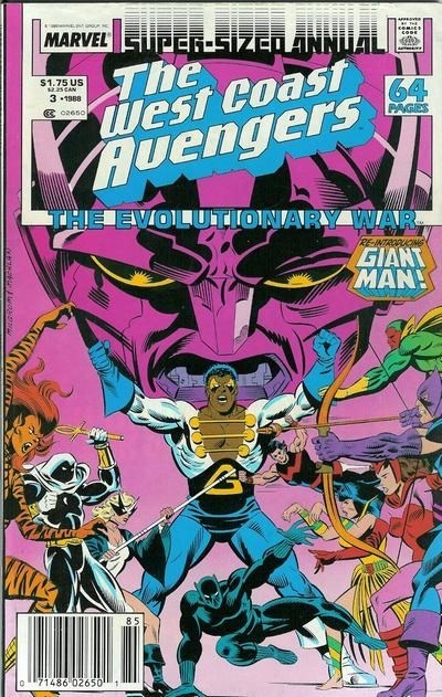 THE WEST COAST AVENGERS ANNUAL #3B