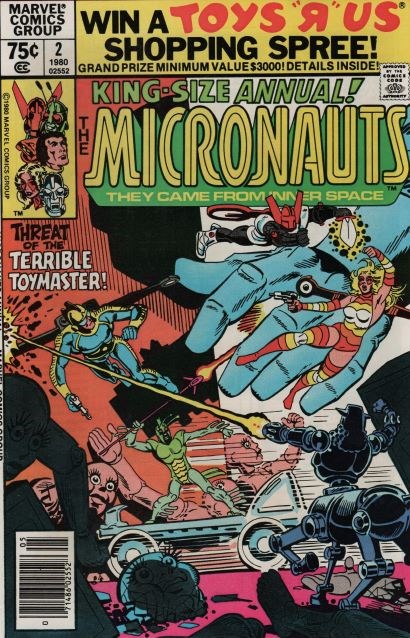 MICRONAUTS ANNUAL #2B