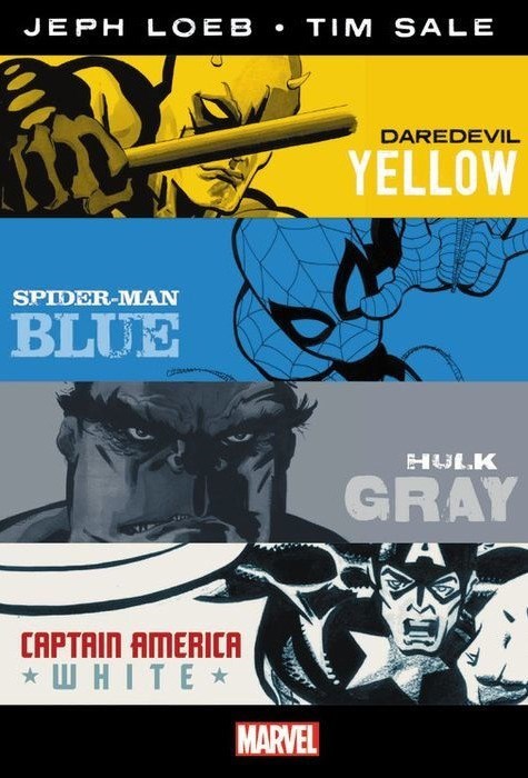 JEPH LOEB & TIM SALE: YELLOW, BLUE, GRAY & WHITE OMNIBUS #1