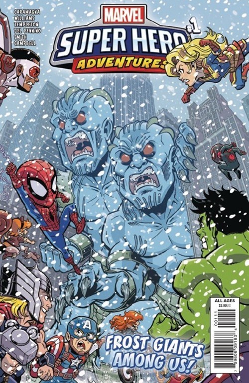 MARVEL SUPER HERO ADVENTURES: CAPTAIN MARVEL - FROST GIANTS AMONG US #1