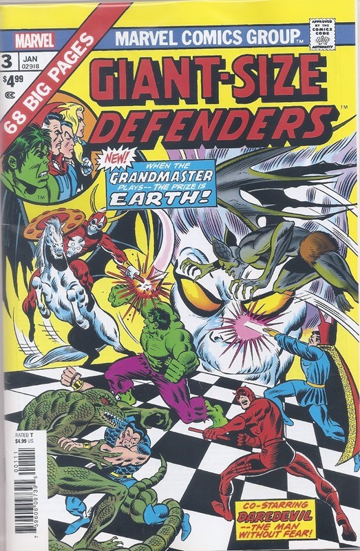 GIANT-SIZE DEFENDERS: FACSIMILE EDITION #3