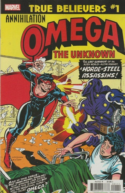 TRUE BELIEVERS: OMEGA THE UNKNOWN #1