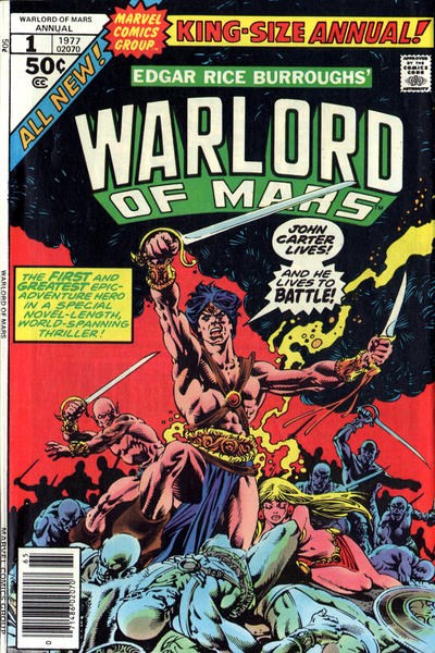 JOHN CARTER, WARLORD OF MARS ANNUAL #1