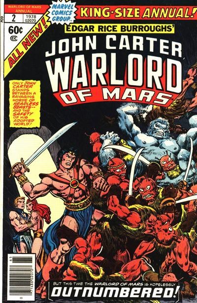 JOHN CARTER, WARLORD OF MARS ANNUAL #2