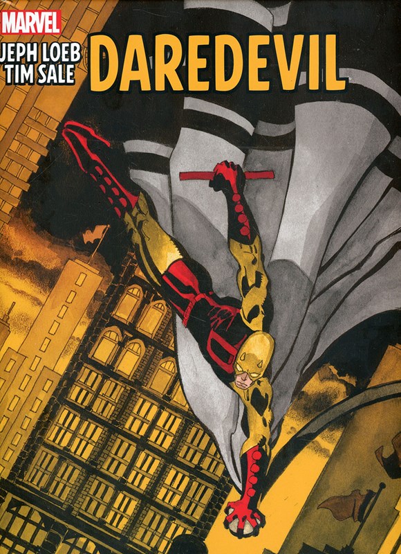 JEPH LOEB AND TIM SALE DAREDEVIL GALLERY EDITION #1B