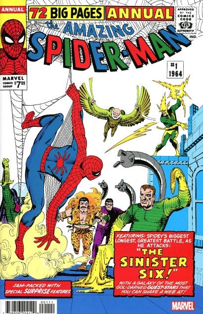 AMAZING SPIDER-MAN ANNUAL: FACSIMILE EDITION #1