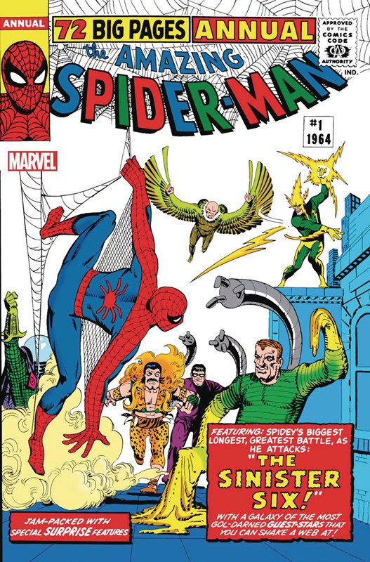 AMAZING SPIDER-MAN ANNUAL: FACSIMILE EDITION #1B