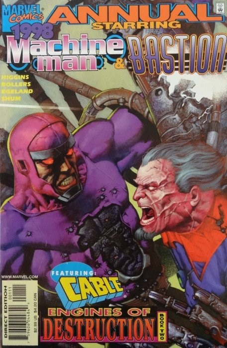 MACHINE MAN / BASTION '98 #1