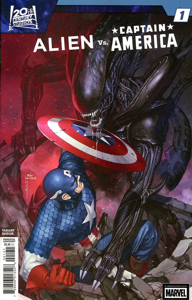 alien vs. captain america #1C