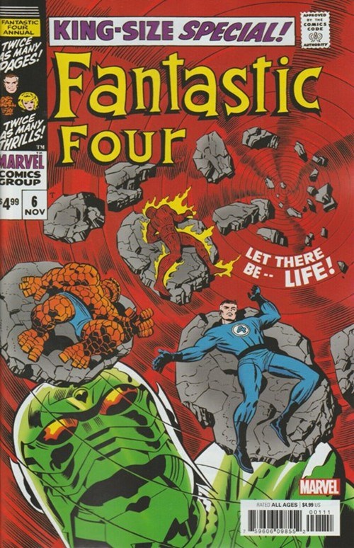 THE FANTASTIC FOUR ANNUAL: FACSIMILE EDITION #6