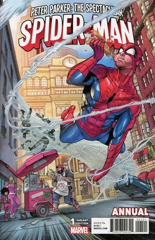 PETER PARKER: SPECTACULAR SPIDER-MAN ANNUAL #1B
