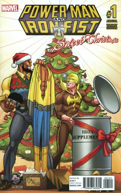 POWER MAN AND IRON FIST: SWEET CHRISTMAS ANNUAL #1B
