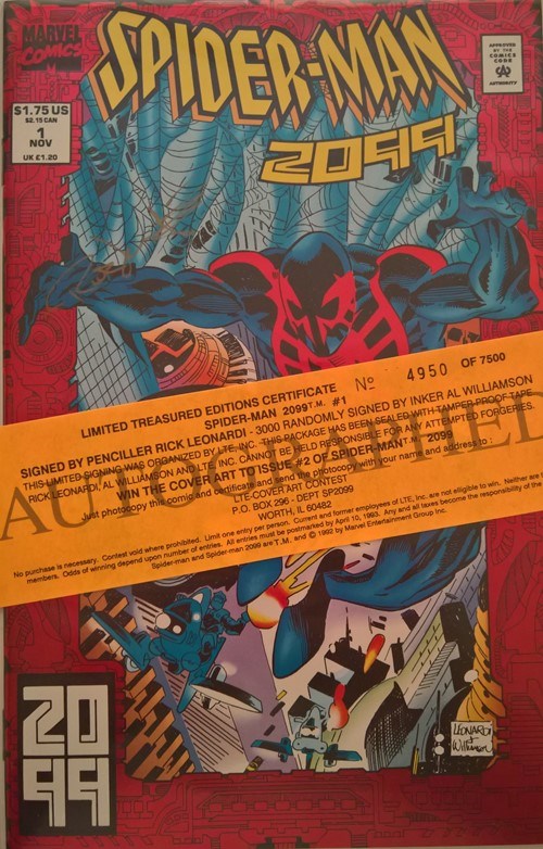 SPIDER-MAN 2099 #1-LTRED