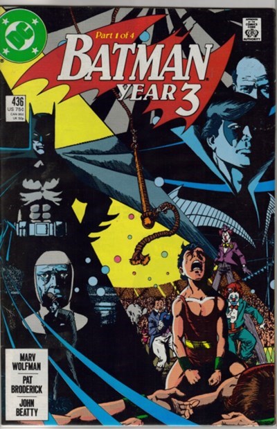 BATMAN #436-2nd