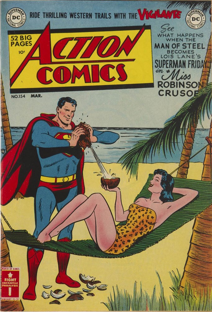 ACTION COMICS #154