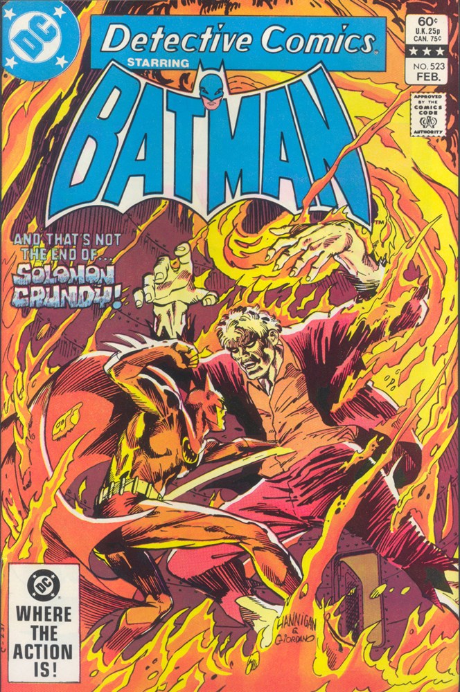DETECTIVE COMICS #523