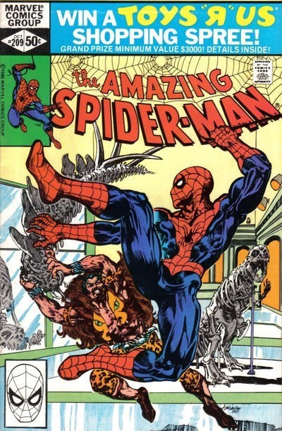 THE AMAZING SPIDER-MAN #209