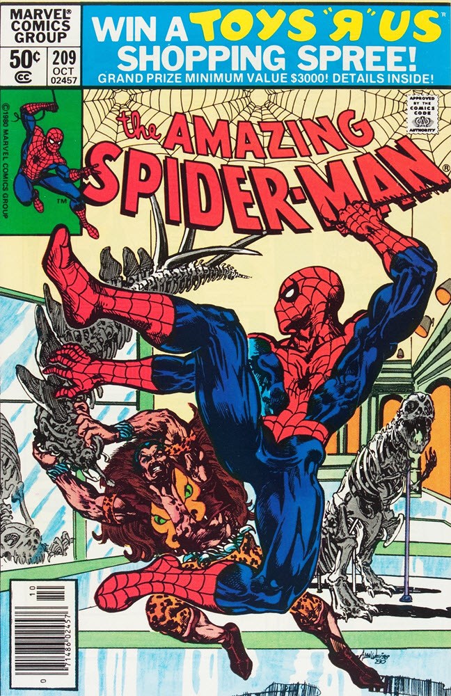 THE AMAZING SPIDER-MAN #209B