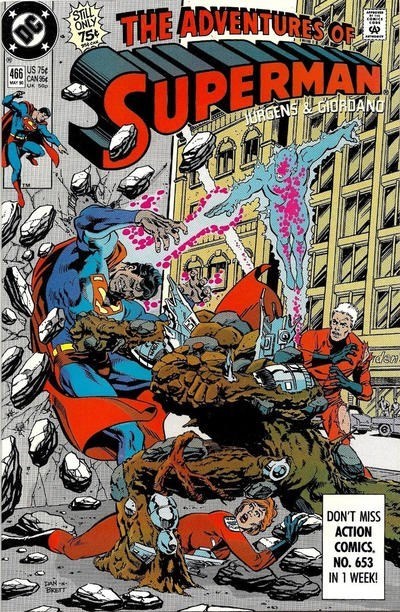 ADVENTURES OF SUPERMAN #466