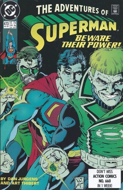 ADVENTURES OF SUPERMAN #473