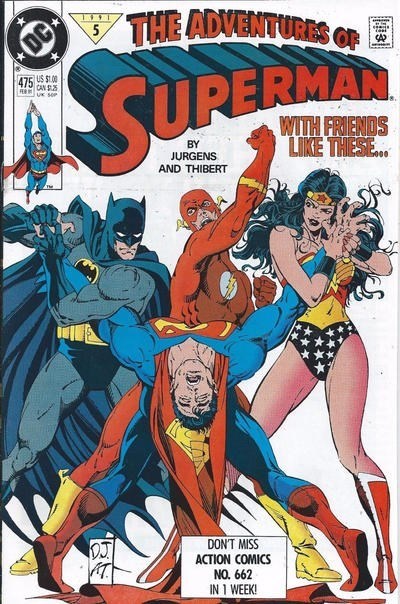 ADVENTURES OF SUPERMAN #475