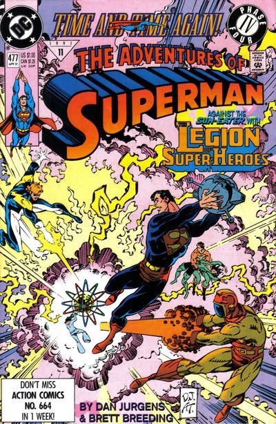 ADVENTURES OF SUPERMAN #477