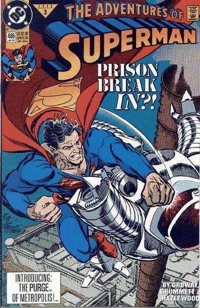 ADVENTURES OF SUPERMAN #486