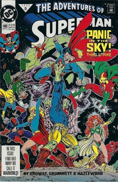 ADVENTURES OF SUPERMAN #488