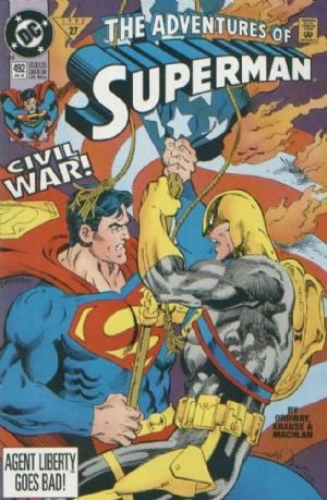 ADVENTURES OF SUPERMAN #492