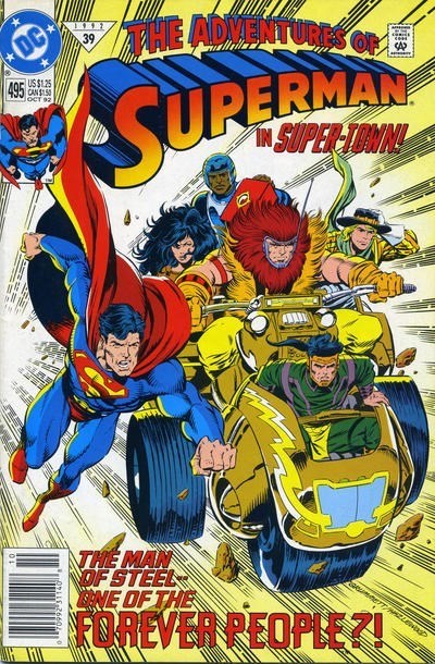 ADVENTURES OF SUPERMAN #495B