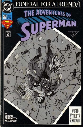 ADVENTURES OF SUPERMAN #498-3rd
