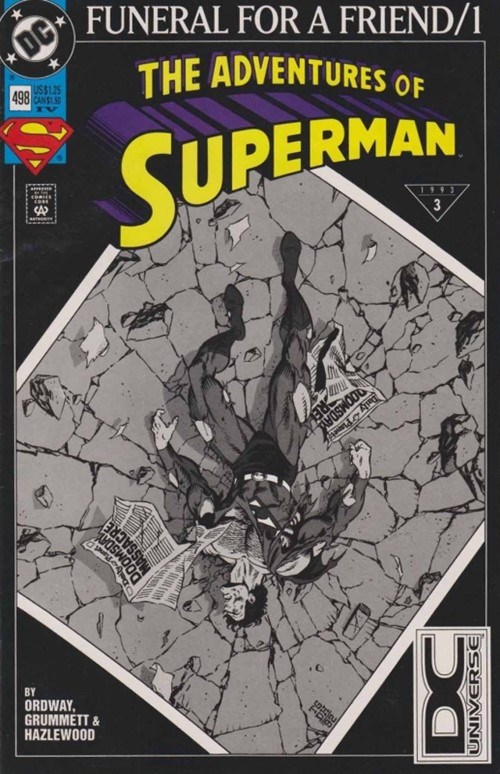 ADVENTURES OF SUPERMAN #498-4th