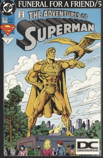 ADVENTURES OF SUPERMAN #499-3rd