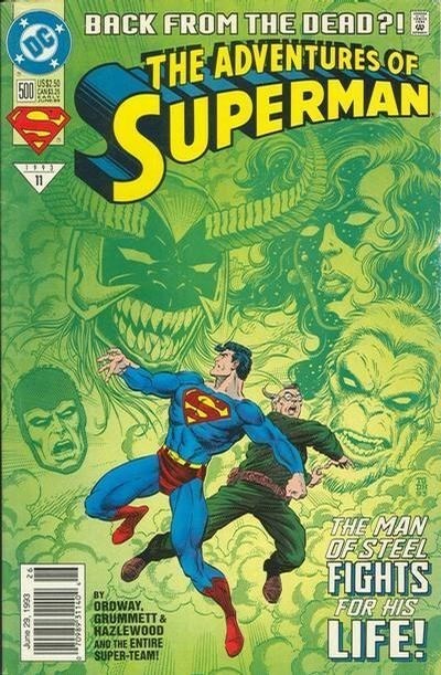 ADVENTURES OF SUPERMAN #500B