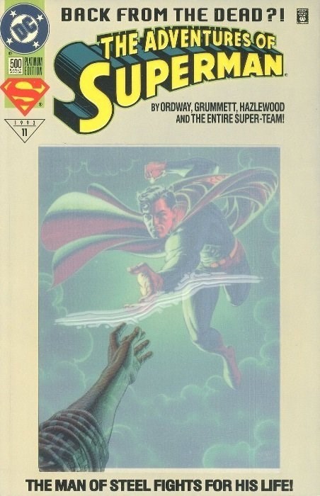 ADVENTURES OF SUPERMAN #500-ERROR
