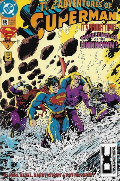 ADVENTURES OF SUPERMAN #508-DCU
